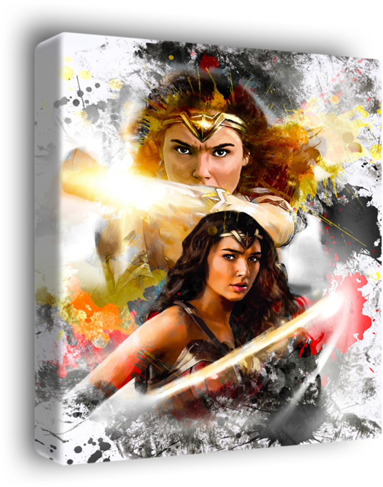Wonder Woman 2 Disc Dvd 2disc (832x1024), Png Download