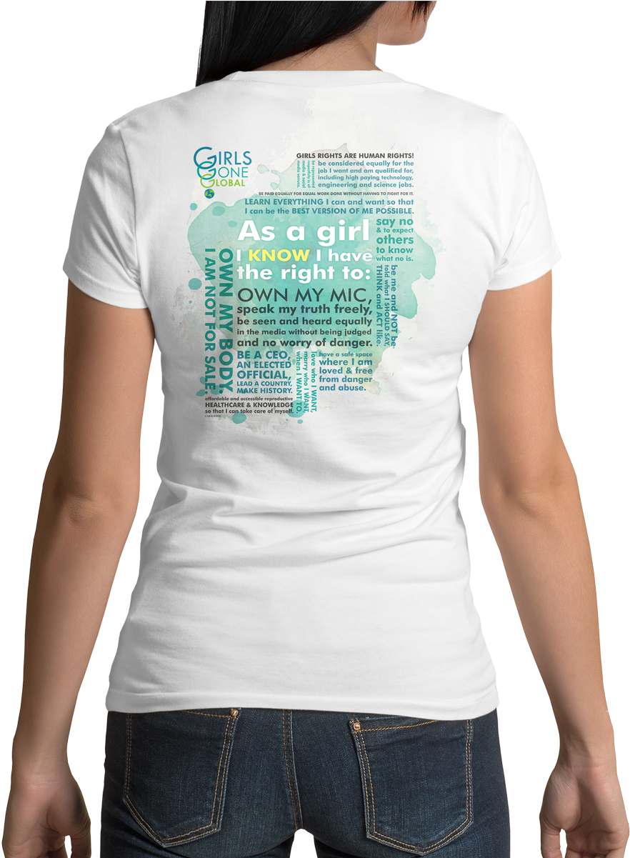 Humanifesto On Watercolor - Blonde And Brunette Matching Shirts (1200x1200), Png Download