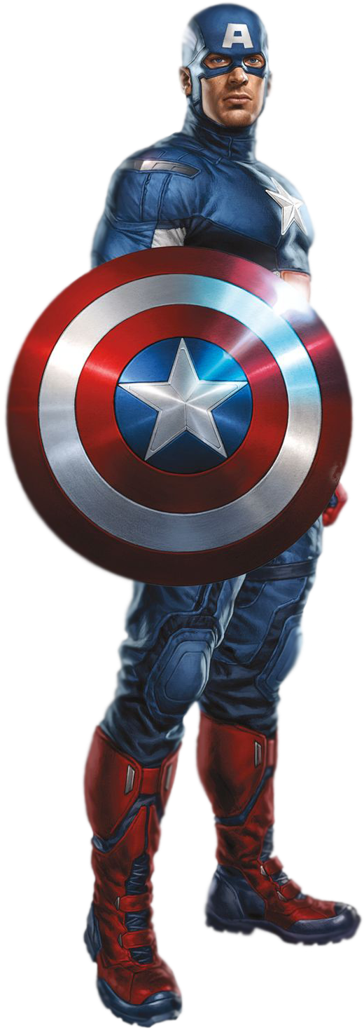 Captain America Png - Iron Man Captain America Avengers (553x1500), Png Download