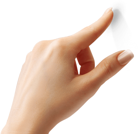 Hand Png Transparent - Samsung Clear View Standing Cover Ef-zg950 Protective (479x477), Png Download