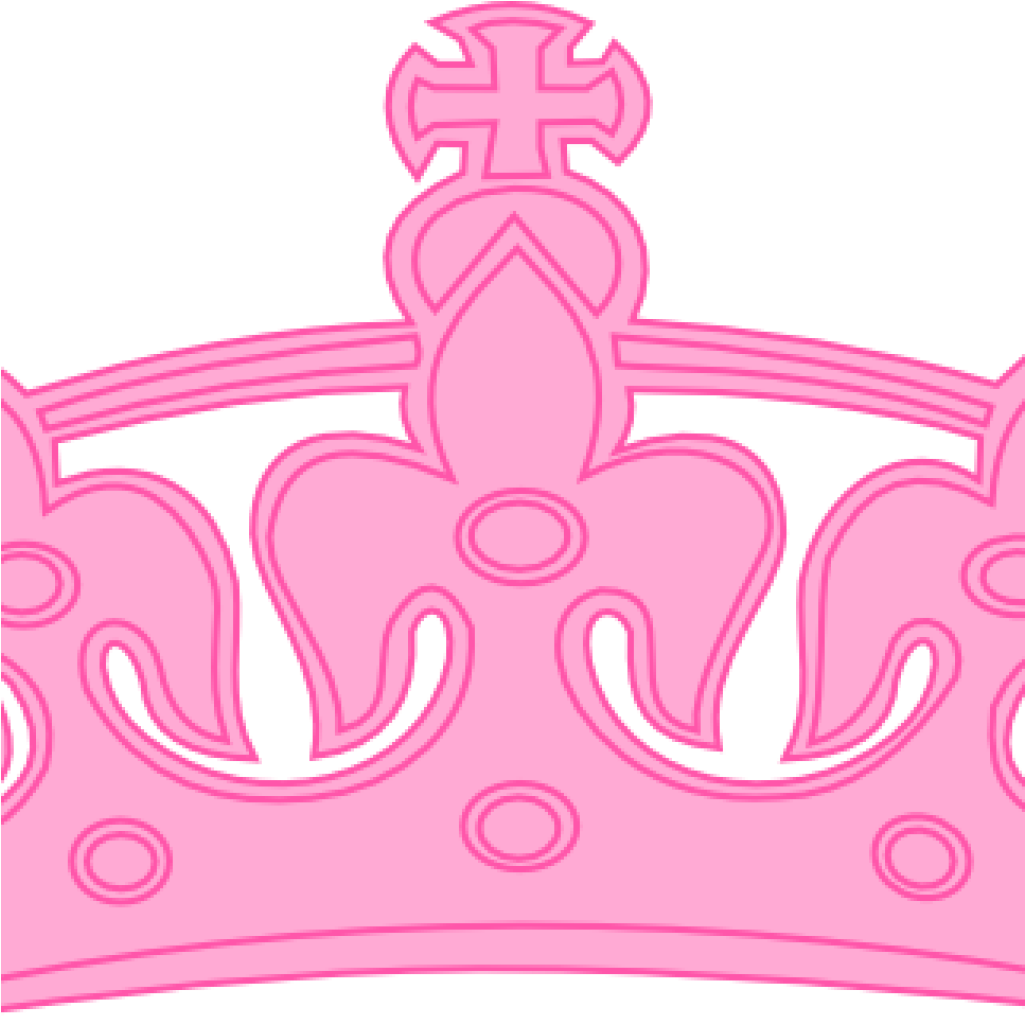 Princess Crown Clipart Money Clipart Hatenylo - Transparent Pink Crown (1024x1024), Png Download
