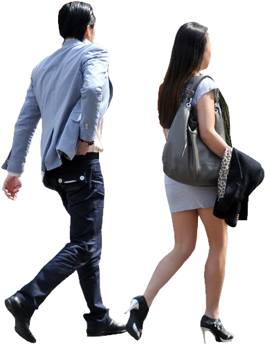 People Walking Png, People Png, People Cutout, Cut - People Png (382x496), Png Download