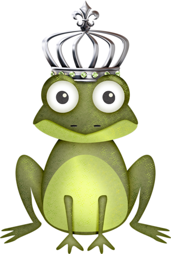 Mbatton Bayouprincess Frog Male Silver - Principe Sapo Png (337x500), Png Download