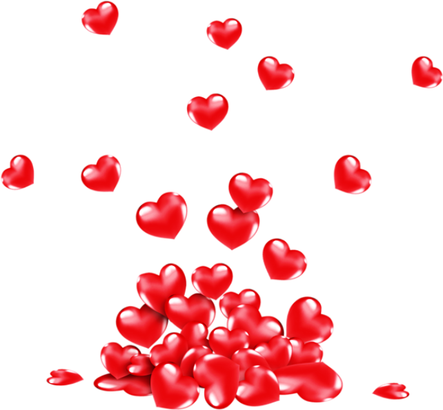 Free Red Heart Png - Hearts Png (650x600), Png Download