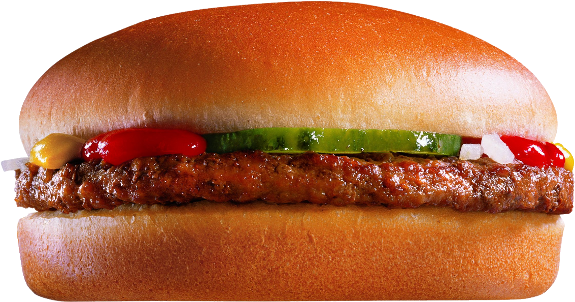 Mcdonald's Hamburger - Mcdonald's Valentine's Day Cards (1173x649), Png Download