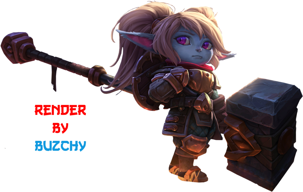 Go To Image - Poppy League Of Legends Png (1191x670), Png Download