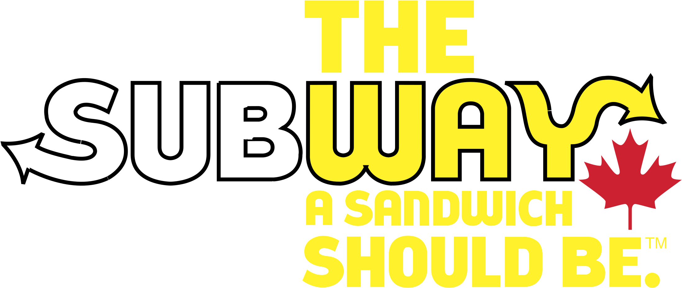 Subway Logo Png Transparent - Subway Canada (2400x2400), Png Download