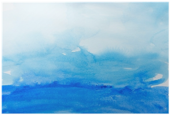 Color Strokes Watercolor Painting Art Poster • Pixers® - Painting (400x400), Png Download