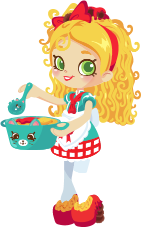 Spaghetti - Shopkins Shoppies Spaghetti Sue (575x475), Png Download