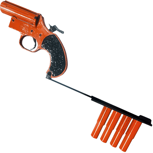 Flare Gun (500x500), Png Download