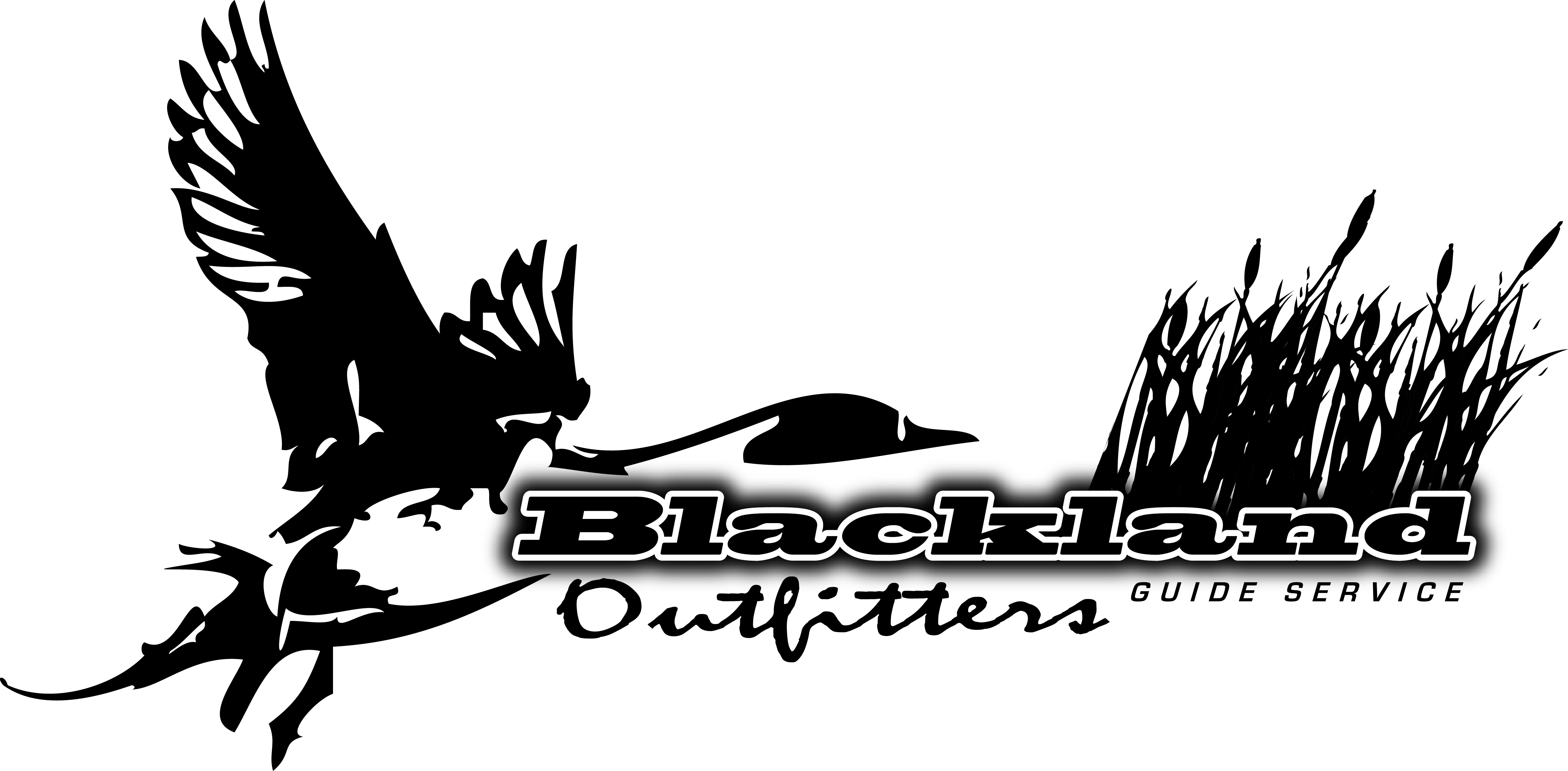 Png Logo Download - Blackland Outfitters Guide Service (4878x2398), Png Download