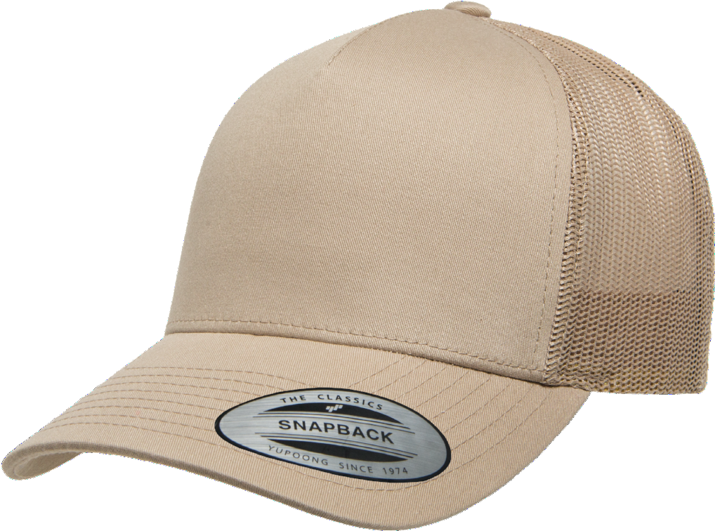 5-panel Retro Yupoong Trucker - Cap (1100x770), Png Download