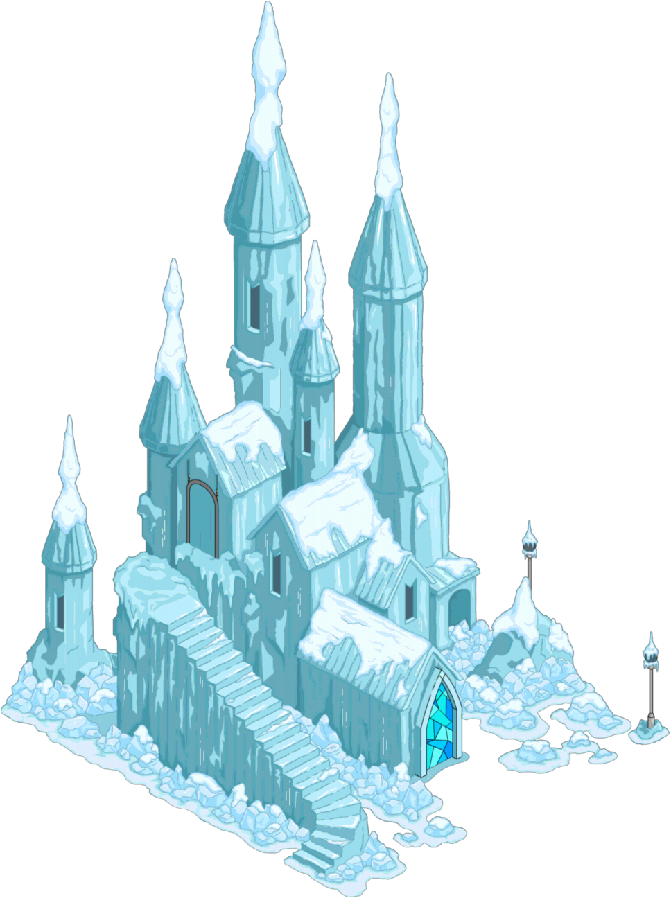 Ice Castle Png Transparent Ice Castle - Ice Palace Png (968x1296), Png Download