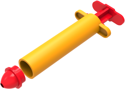 Small Gun - Cylinder (423x312), Png Download
