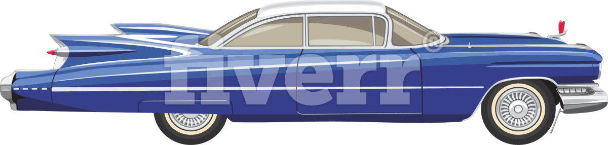 Classic Car (1200x286), Png Download