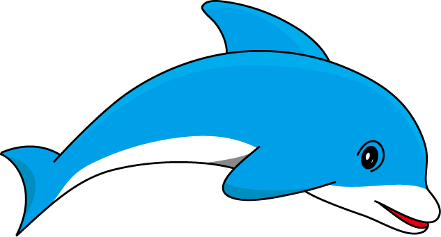Hendal Primary School - Dolphin Clipart Transparent Background (633x341), Png Download