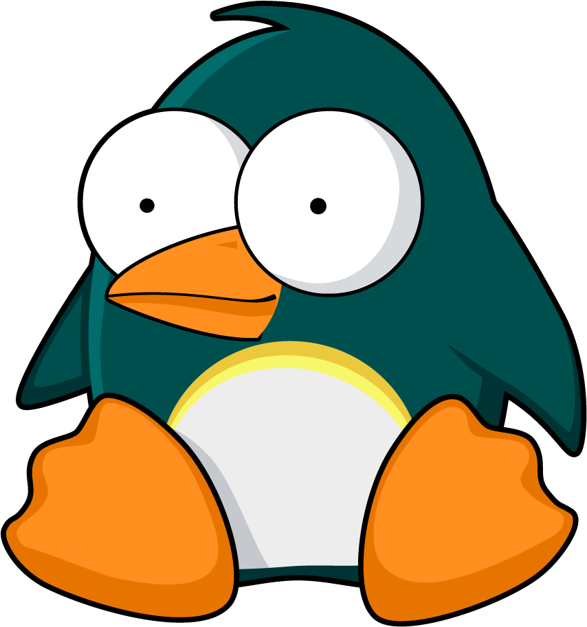 Cartoon Picture - Cartoon Penguin Png (1000x1000), Png Download