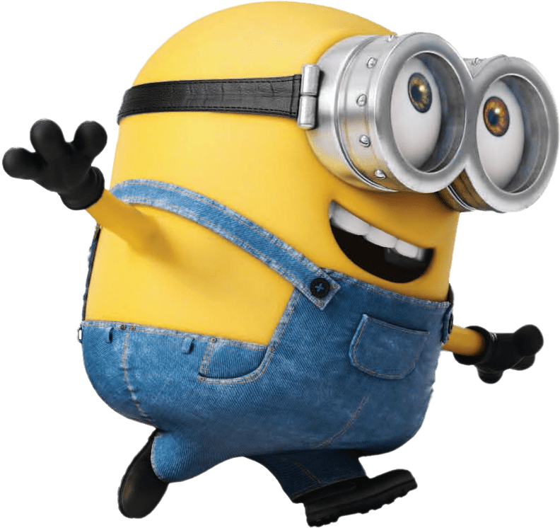 At The Movies - Minion Png (893x898), Png Download