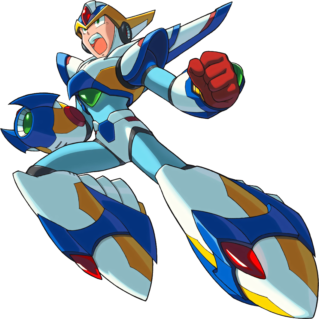 Mega Man X - Megaman X Render (1108x1092), Png Download