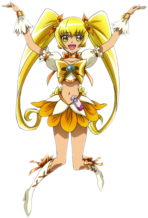 Cure Sunshine - Precure Cure Sunshine (615x780), Png Download