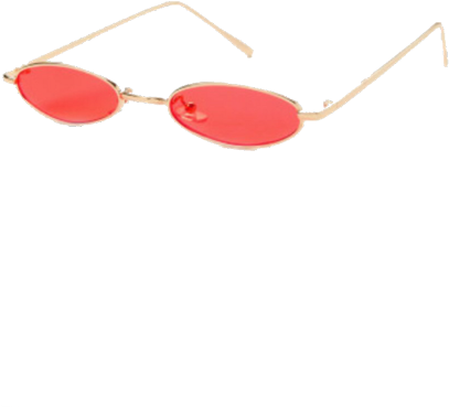 Orange Aesthetic Glasses (480x480), Png Download