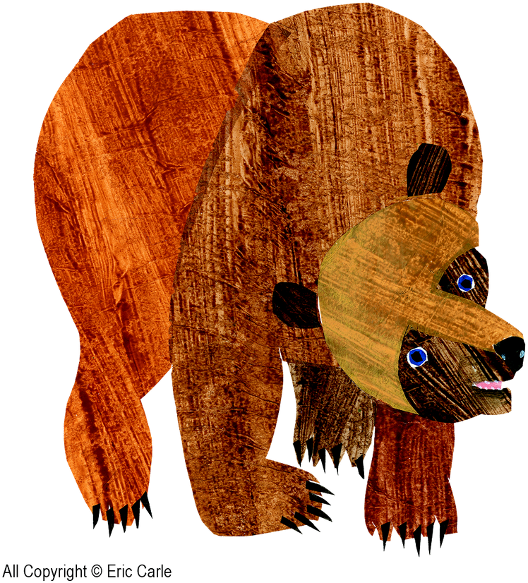 Bear Brown Character - Brown Bear Brown Bear (800x877), Png Download