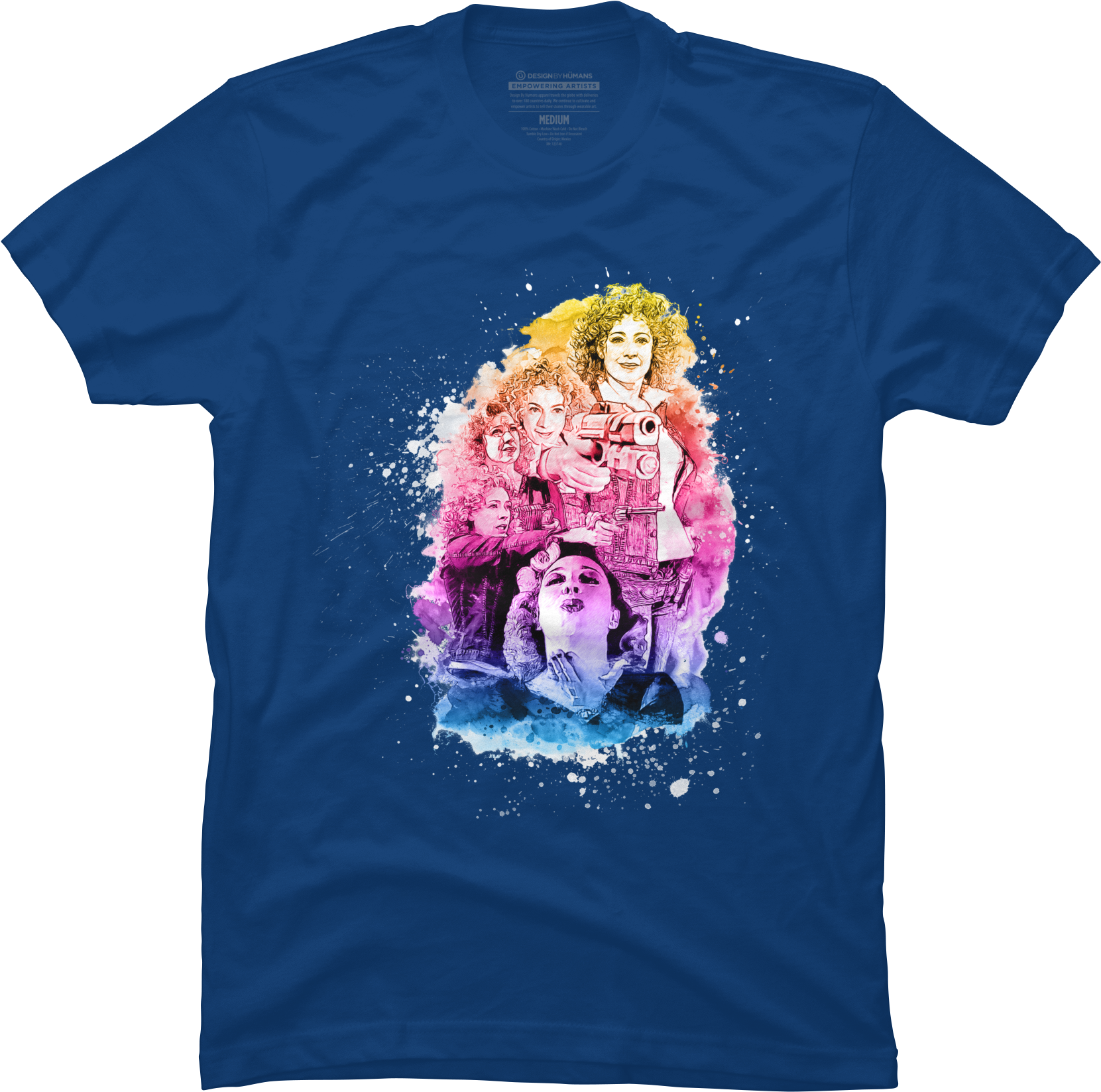 Doctor Who Inspired River Song Watercolorcheck - Relax Dude Shirt Mindofrez (1800x1800), Png Download