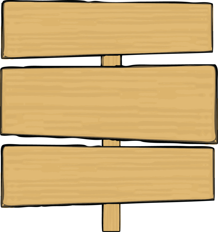 Sign Board Png Clipart Wood Sign Board Clip Art - Beach Sign Board Png (900x958), Png Download