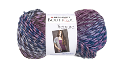 Red Heart Boutique Treasure Yarn, Spectrum (500x291), Png Download