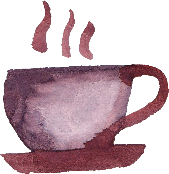 Cups Png Transparent Onlygfx Com Free - Watercolor Painting (575x591), Png Download