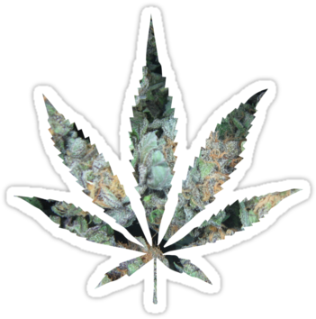 Pot Leaf By Mstark - Ganja (375x360), Png Download