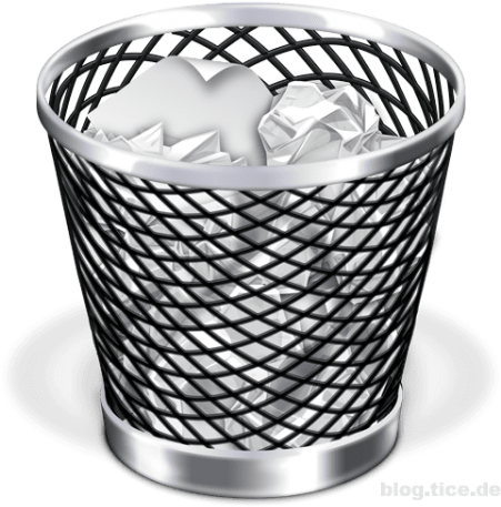 Free Png Trash Can Png Images Transparent - Recycle Bin Mac Icon (480x480), Png Download