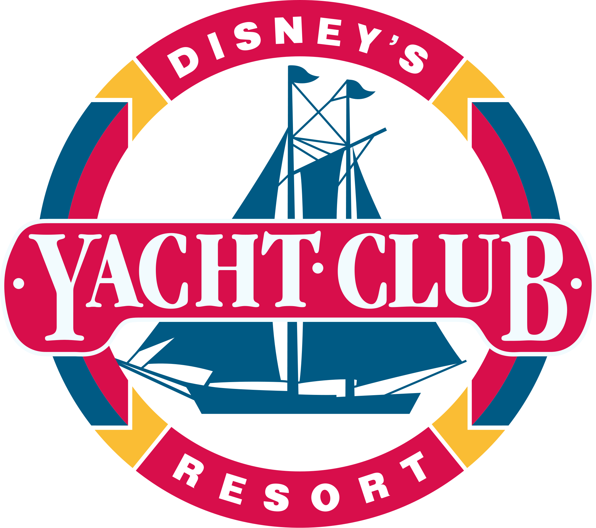 2000px-disney's Yacht Club Resort Logo - Disney's Yacht Club Resort Logo (2000x1773), Png Download