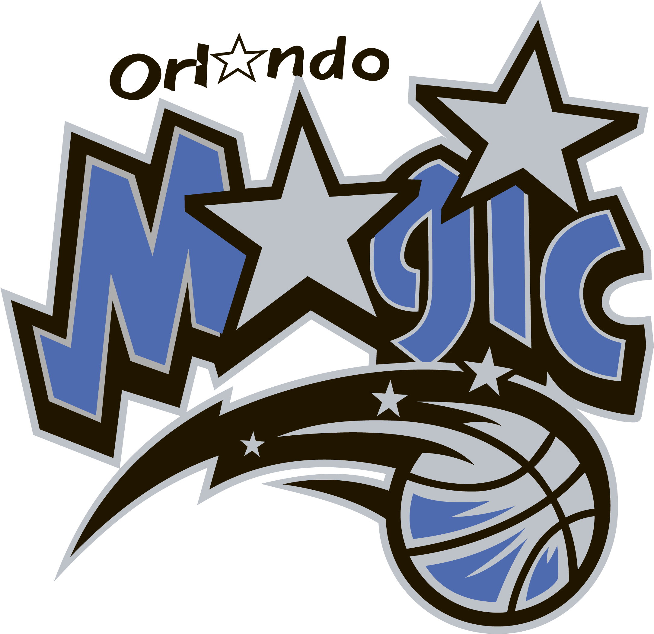 Orlando Magic Symbol - Old School Magic Logo (3840x2160), Png Download