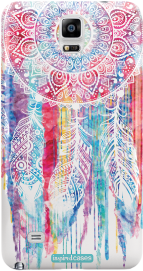 Dreamcatcher Watercolor Spiritual Native American Case (430x573), Png Download