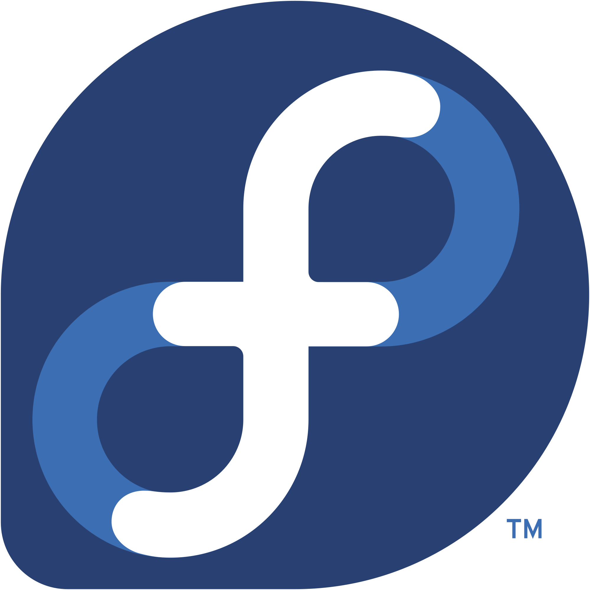 Open - Fedora Logo Png (2000x2000), Png Download