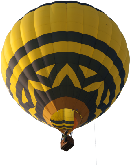 Hot Air Balloon Render (900x598), Png Download