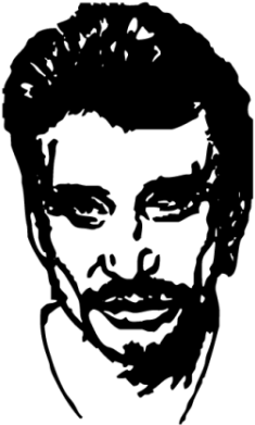 Vector Library Johnny Hallyday Printable Coloring Pages - Johnny Hallyday Pixel Art (600x600), Png Download