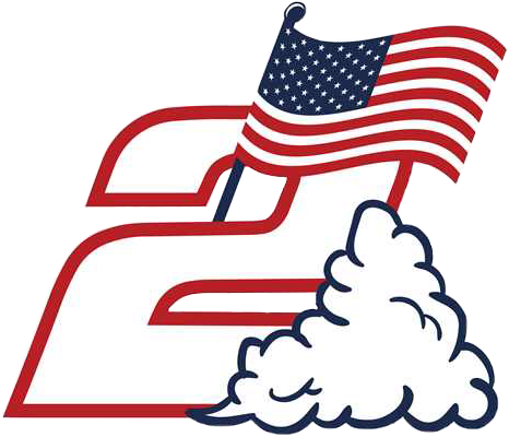 2 Number Emoji America Flag Usa Americanflag Goingfor2 - Flag (466x400), Png Download