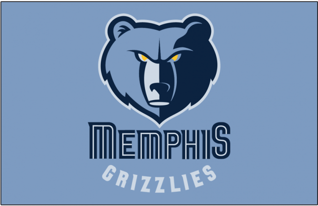 Memphis Grizzlies Logos Iron Ons - Memphis Grizzlies (650x800), Png Download