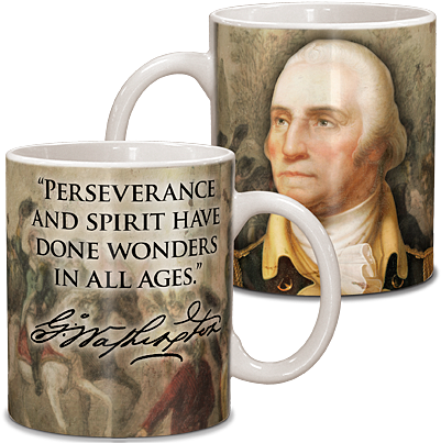 George Washington Ceramic Mug - Douglas Jimerson: George Washington Portrait In Song (432x432), Png Download