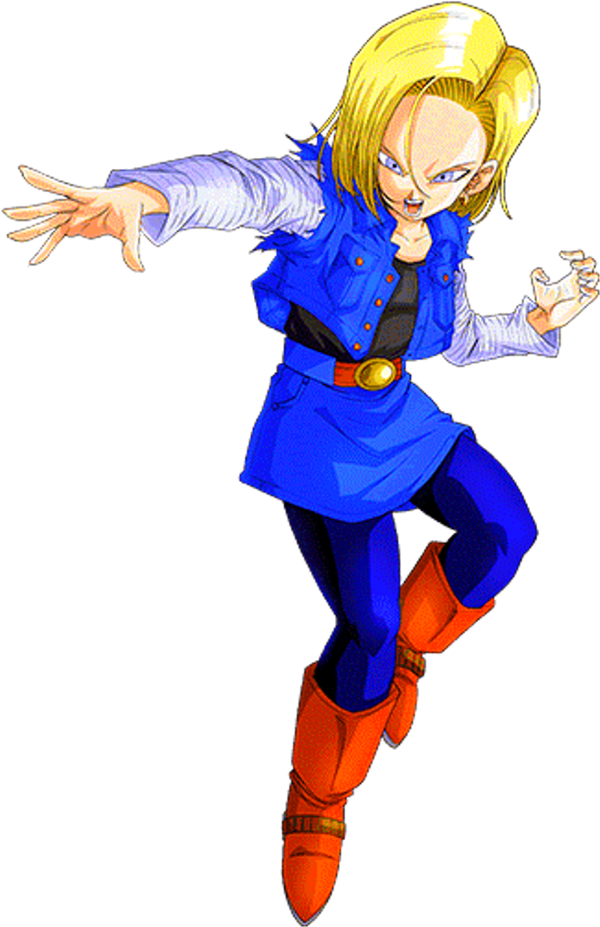 Android 18/lazuli 3 By Alexelz - Dragon Ball Z Android 18 Png (681x1024), Png Download