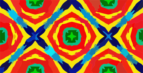 Indian Tribal Pattern Trendy Fashionable Textile Texture (600x308), Png Download