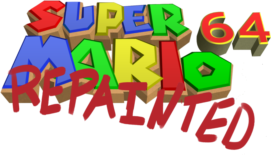Super Mario 64 Repainted Is Happening In 20 Minutes - Super Mario 64 (1280x643), Png Download