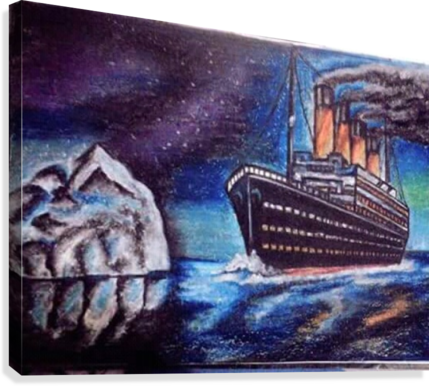 Titanic Art - Picture Frame (429x386), Png Download
