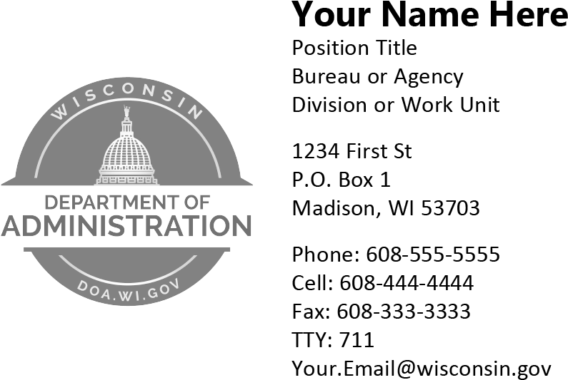 New Logo One Sided Proof - Wisconsin (1050x600), Png Download