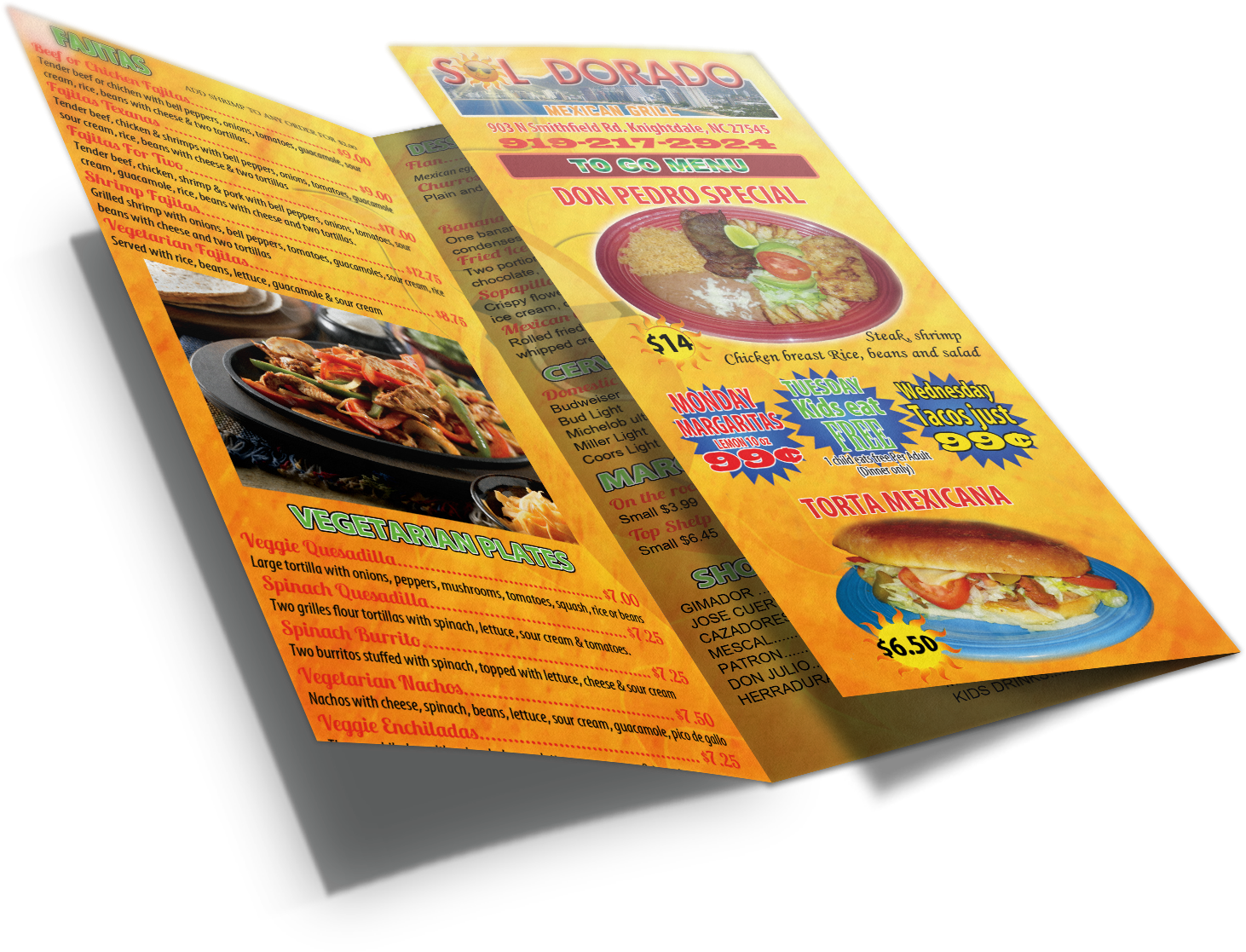 5″ X 11″ Brochure / Menu - Brochure Png (1920x1280), Png Download