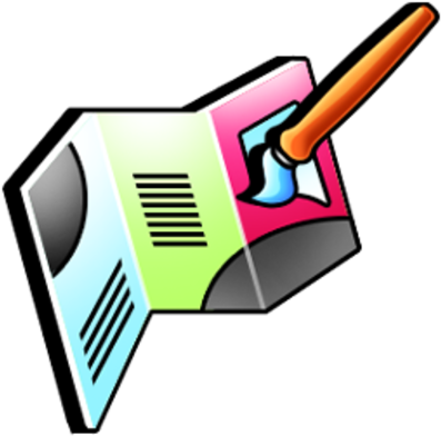 Brochure Design - Brochure Design Clip Art (400x400), Png Download
