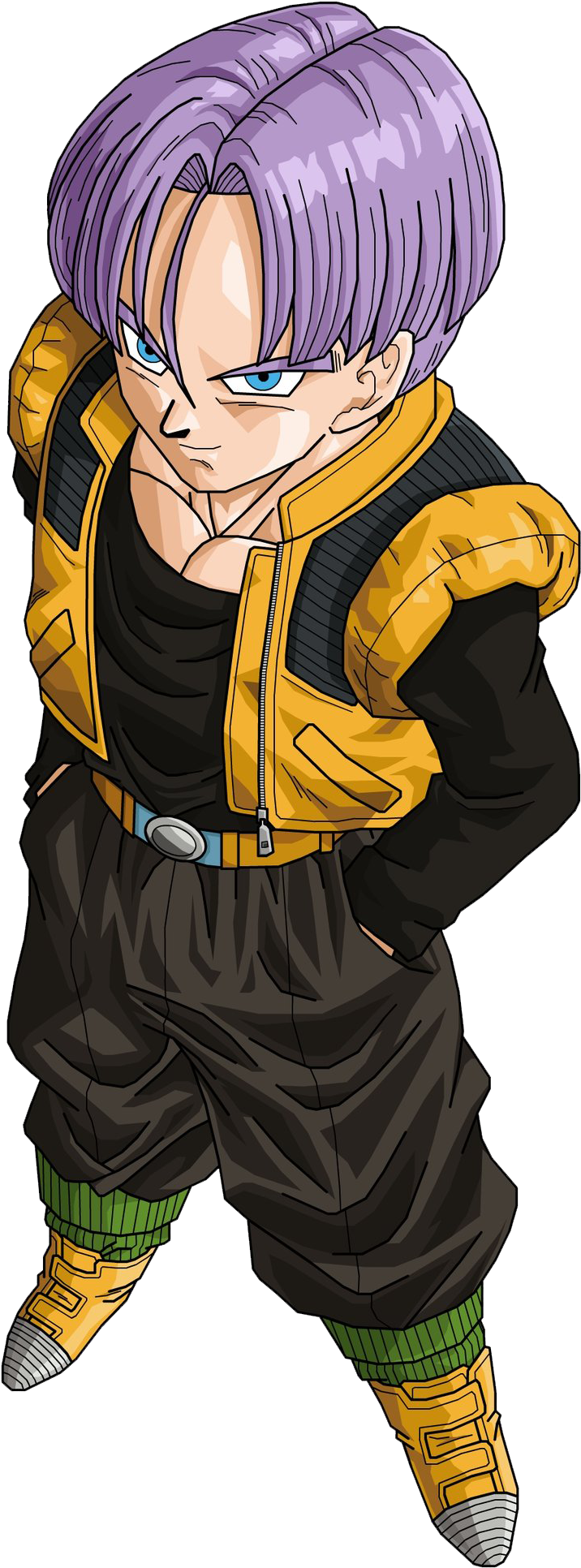 Trunks End Of Dbz (844x1999), Png Download