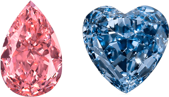Our Inventory Includes Some Exceptional Fancy Color - Pink Diamond Heart Png (627x360), Png Download
